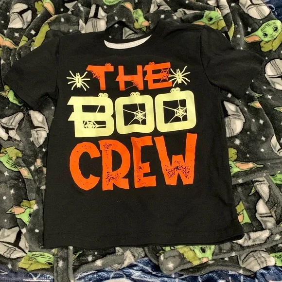 Boy Halloween shirt - BOO CREW - Picture 1 of 1